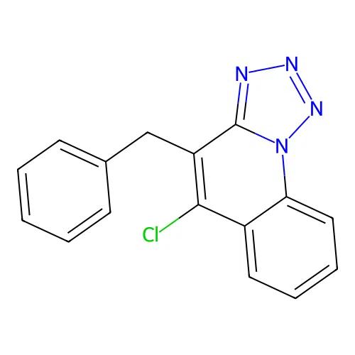 4-Benzyl-5-chlorotetrazolo[1,5-a]quinoline structure