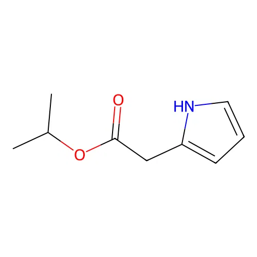 Isopropyl 1H-pyrrol-2-ylacetate structure