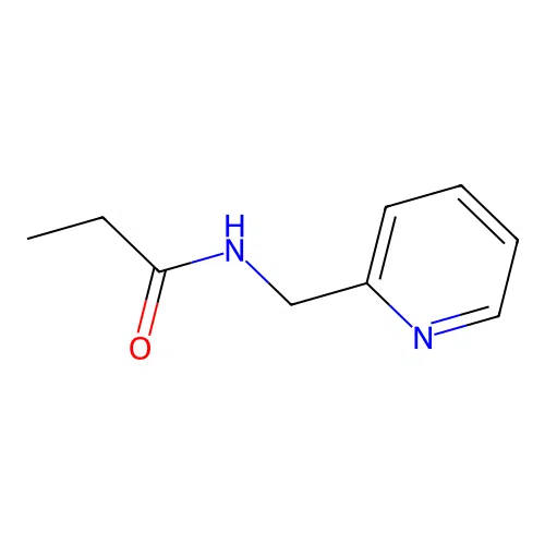 N-(pyridin-2-ylmethyl)propanamide structure