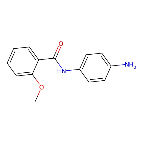 N-(4-aminophenyl)-2-methoxybenzamide structure