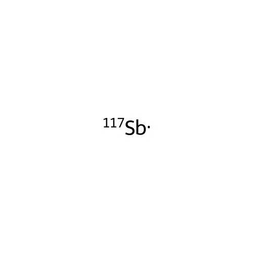 117Sb isotope structure