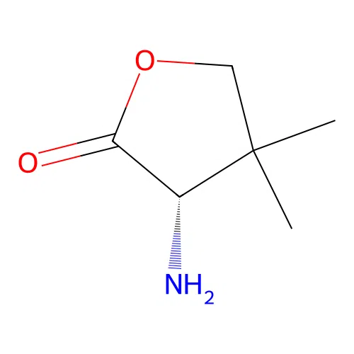 (3S)-3-Amino-4,4-dimethyloxolan-2-one structure
