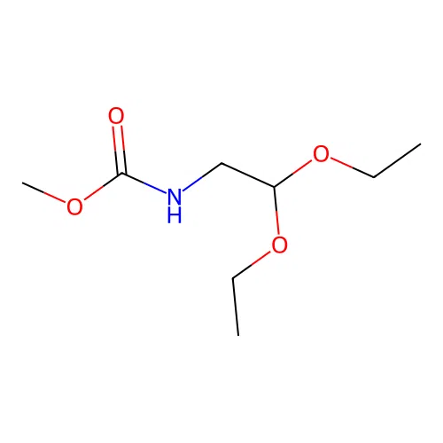 Methyl 2,2-diethoxyethylcarbamate structure