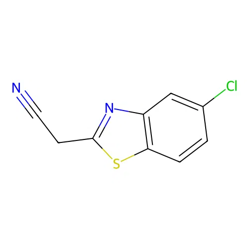 2-(5-Chloro-1,3-benzothiazol-2-yl)acetonitrile structure