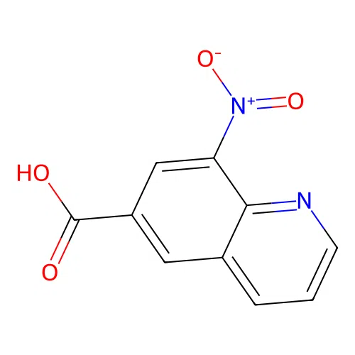 8-nitroquinoline-6-carboxylic Acid structure