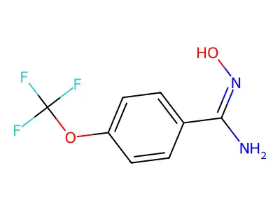 4-(Trifluoromethoxy)benzamidoxime structure