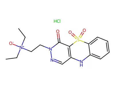 C16H20N4O4S.ClH.1/2H2O structure