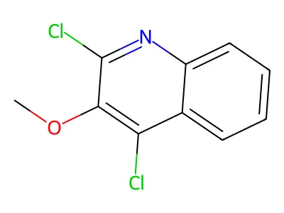 2,4-Dichloro-3-methoxyquinoline structure