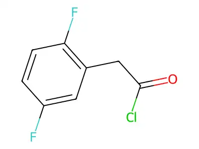 2,5-Difluorophenylacetyl chloride structure