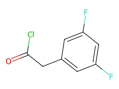 2-(3,5-Difluorophenyl)acetyl chloride structure