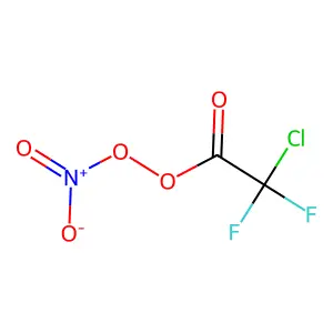 Peroxide, chlorodifluoroacetyl nitro structure