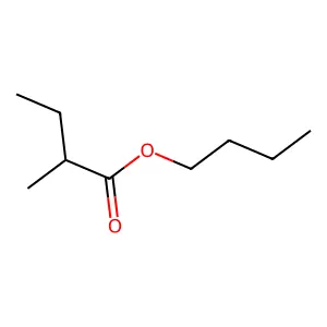 Butyl 2-methyl butyrate structure