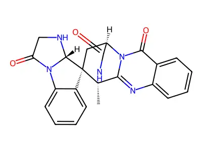 Spiroquinazoline structure