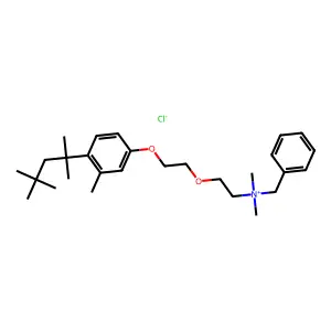 3-Methylbenzethonium chloride structure