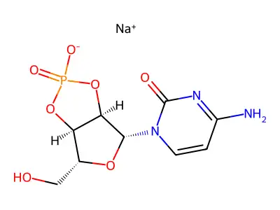 Cytidine 2',3'-cyclic monophosphate monosodium salt structure