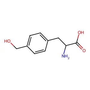 4-(Hydroxymethyl)-D-phenylalanine structure