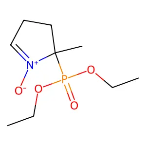 5-(Diethoxyphosphoryl)-5-methyl-1-pyrroline-N-oxide structure