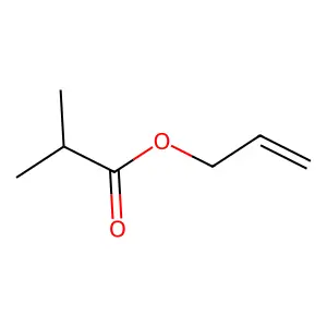 Allyl isobutyrate structure