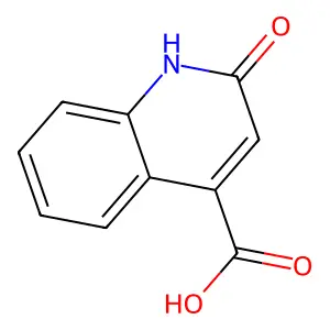 2-Hydroxyquinoline-4-carboxylic acid structure