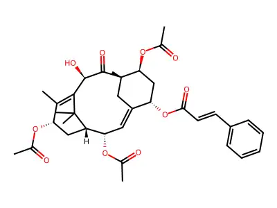 Taxuspine B structure