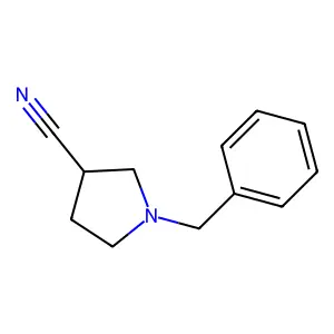 (R)-1-Benzyl-3-pyrrolidinecarbonitrile structure