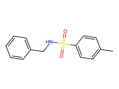 p-Toluenesulfonamide, N-benzyl- structure