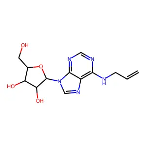 N-2-Propen-1-yladenosine structure