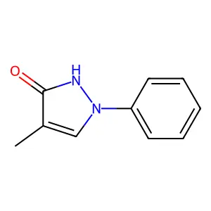 4-Methyl-1-phenyl-1H-pyrazol-3(2H)-one structure