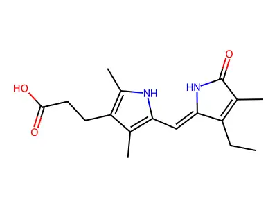 Xanthobilirubic acid structure