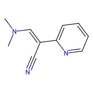 3-(Dimethylamino)-2-(pyridin-2-yl)prop-2-enenitrile structure