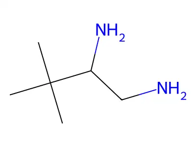 3,3-Dimethylbutane-1,2-diamine structure