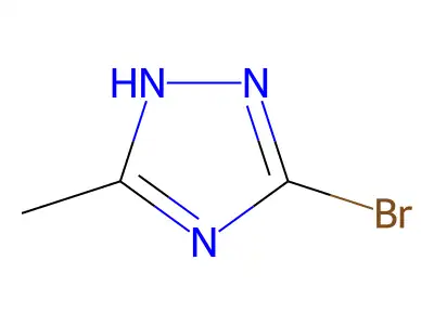 1H-1,2,4-Triazole, 3-bromo-5-methyl- structure