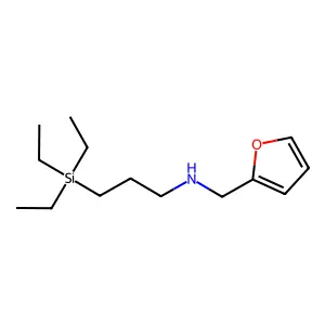 Furfurylamine, N-(3-triethylsilylpropyl)- structure