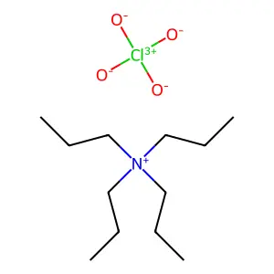 Tetrapropylammonium perchlorate structure