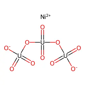Nickel triuranium decaoxide structure