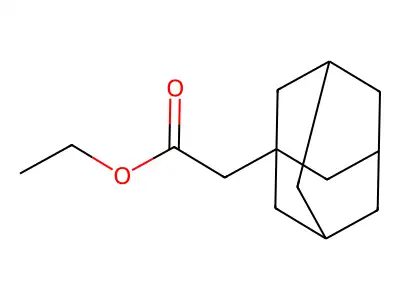 Ethyl 2-(adamantan-1-yl)acetate structure