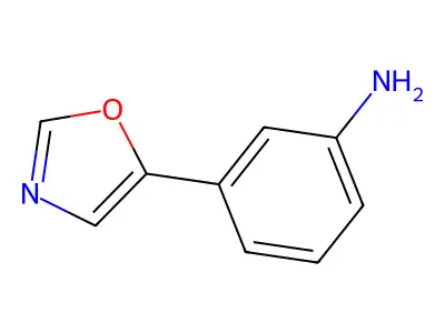 3-(1,3-Oxazol-5-yl)aniline structure