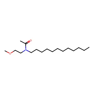 Acetamide, N-dodecyl-N-(2-methoxyethyl)- structure