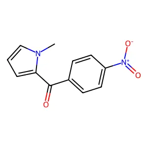 (1-Methyl-1H-pyrrol-2-yl)(4-nitrophenyl)methanone structure