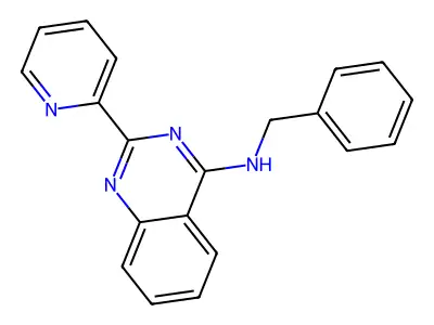N-benzyl-2-pyridin-2-ylquinazolin-4-amine structure