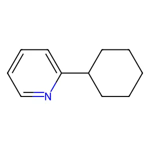 2-Cyclohexylpyridine structure