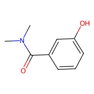 3-hydroxy-N,N-dimethylbenzamide structure