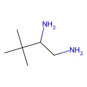 (2R)-3,3-dimethylbutane-1,2-diamine structure