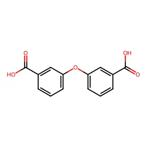 3-(3-carboxyphenoxy)benzoic Acid structure
