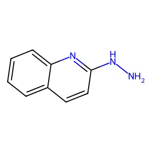Quinoline, 2-hydrazinyl- structure
