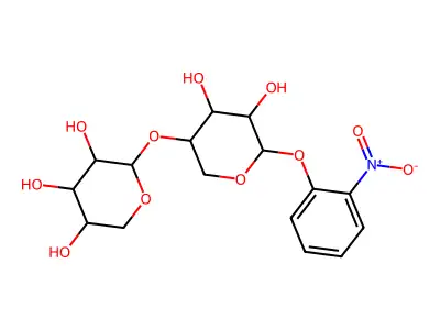 2-[4,5-Dihydroxy-6-(2-nitrophenoxy)oxan-3-yl]oxyoxane-3,4,5-triol structure