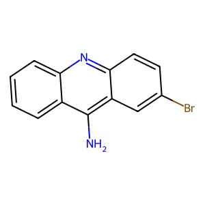 9-Amino-2-bromoacridine structure