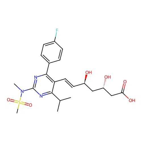 Rosuvastatin Impurity 77 structure