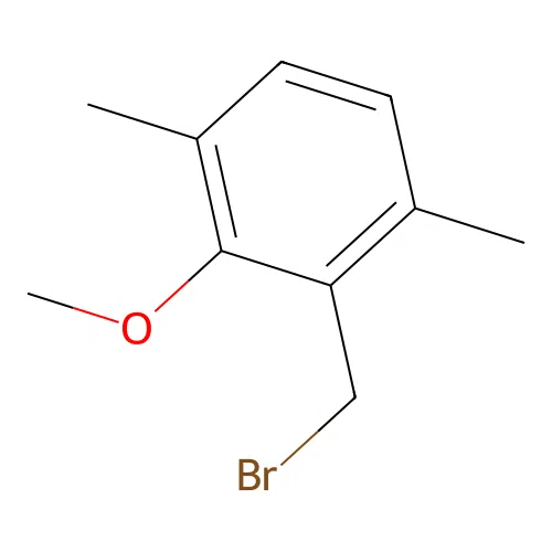 2-(Bromomethyl)-3-methoxy-1,4-dimethylbenzene structure