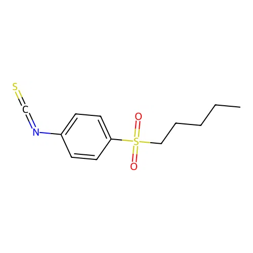 1-Isothiocyanato-4-(pentylsulfonyl)benzene structure